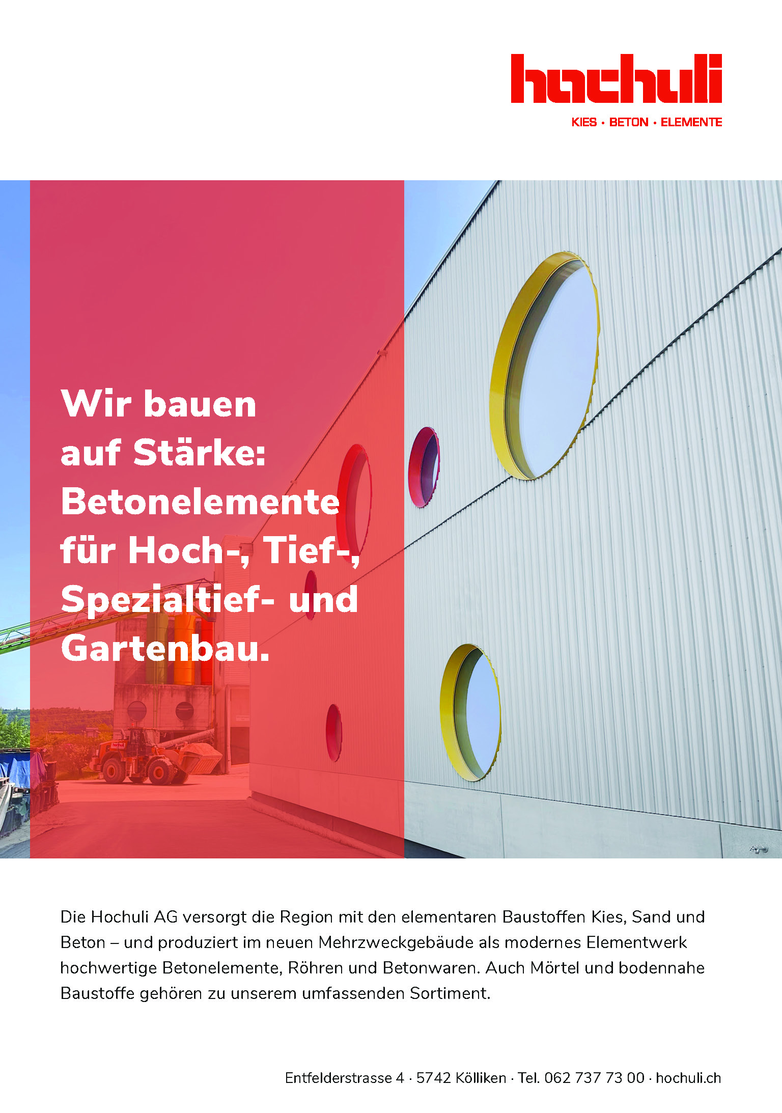 Hochuli Inserat "Mehrzweckhalle" (130x185)